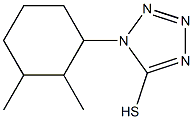 1-(2,3-dimethylcyclohexyl)-1H-1,2,3,4-tetrazole-5-thiol 结构式