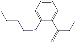 1-(2-butoxyphenyl)propan-1-one 结构式