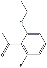 1-(2-ethoxy-6-fluorophenyl)ethan-1-one 结构式