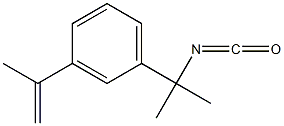 1-(2-isocyanatopropan-2-yl)-3-(prop-1-en-2-yl)benzene 结构式