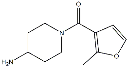 1-(2-methyl-3-furoyl)piperidin-4-amine 结构式