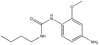 1-(4-amino-2-methoxyphenyl)-3-butylurea 结构式