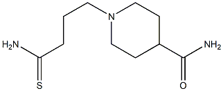 1-(4-amino-4-thioxobutyl)piperidine-4-carboxamide 结构式