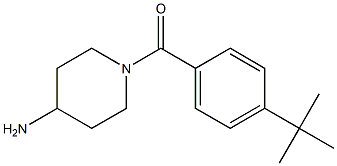 1-(4-tert-butylbenzoyl)piperidin-4-amine 结构式