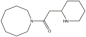 1-(azocan-1-yl)-2-(piperidin-2-yl)ethan-1-one 结构式