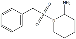 1-(phenylmethane)sulfonylpiperidin-2-amine 结构式