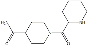 1-(piperidin-2-ylcarbonyl)piperidine-4-carboxamide 结构式