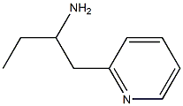 1-(pyridin-2-yl)butan-2-amine 结构式