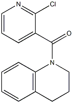 1-[(2-chloropyridin-3-yl)carbonyl]-1,2,3,4-tetrahydroquinoline 结构式