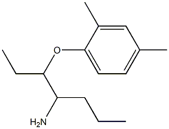 1-[(4-aminoheptan-3-yl)oxy]-2,4-dimethylbenzene 结构式