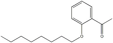 1-[2-(octyloxy)phenyl]ethan-1-one 结构式