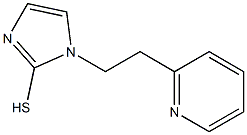 1-[2-(pyridin-2-yl)ethyl]-1H-imidazole-2-thiol 结构式