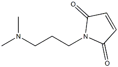 1-[3-(dimethylamino)propyl]-2,5-dihydro-1H-pyrrole-2,5-dione 结构式