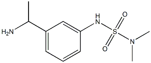 1-{3-[(dimethylsulfamoyl)amino]phenyl}ethan-1-amine 结构式