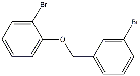 1-bromo-2-[(3-bromophenyl)methoxy]benzene 结构式