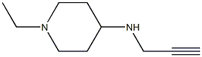 1-ethyl-N-(prop-2-yn-1-yl)piperidin-4-amine 结构式