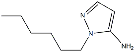 1-hexyl-1H-pyrazol-5-amine 结构式