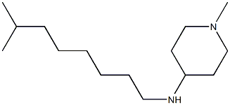 1-methyl-N-(7-methyloctyl)piperidin-4-amine 结构式