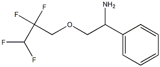 1-phenyl-2-(2,2,3,3-tetrafluoropropoxy)ethan-1-amine 结构式