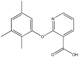 2-(2,3,5-trimethylphenoxy)pyridine-3-carboxylic acid 结构式
