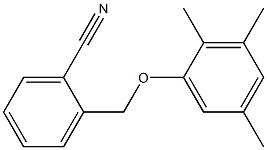 2-(2,3,5-trimethylphenoxymethyl)benzonitrile 结构式