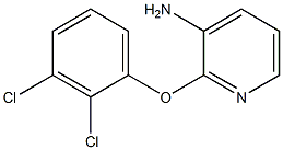 2-(2,3-dichlorophenoxy)pyridin-3-amine 结构式