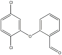 2-(2,5-dichlorophenoxy)benzaldehyde 结构式