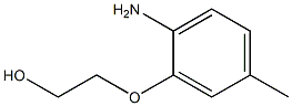 2-(2-amino-5-methylphenoxy)ethan-1-ol 结构式