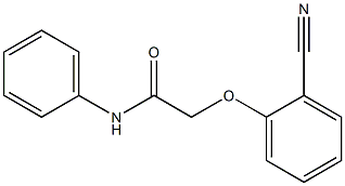 2-(2-cyanophenoxy)-N-phenylacetamide 结构式