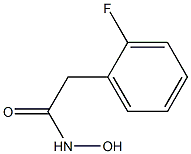 2-(2-fluorophenyl)-N-hydroxyacetamide 结构式