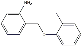 2-(2-methylphenoxymethyl)aniline 结构式