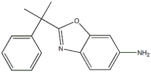 2-(2-phenylpropan-2-yl)-1,3-benzoxazol-6-amine 结构式