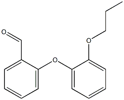 2-(2-propoxyphenoxy)benzaldehyde 结构式