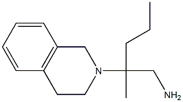 2-(3,4-dihydroisoquinolin-2(1H)-yl)-2-methylpentan-1-amine 结构式