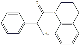 2-(3,4-dihydroquinolin-1(2H)-yl)-2-oxo-1-phenylethanamine 结构式