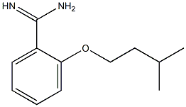 2-(3-methylbutoxy)benzenecarboximidamide 结构式