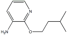 2-(3-methylbutoxy)pyridin-3-amine 结构式