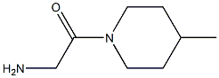 2-(4-methylpiperidin-1-yl)-2-oxoethanamine 结构式