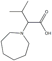 2-(azepan-1-yl)-3-methylbutanoic acid 结构式