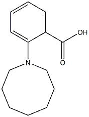 2-(azocan-1-yl)benzoic acid 结构式