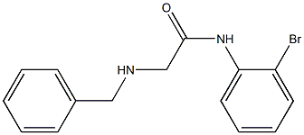 2-(benzylamino)-N-(2-bromophenyl)acetamide 结构式