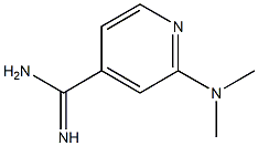 2-(dimethylamino)pyridine-4-carboximidamide 结构式