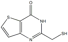 2-(mercaptomethyl)thieno[3,2-d]pyrimidin-4(3H)-one 结构式