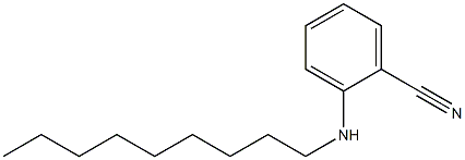 2-(nonylamino)benzonitrile 结构式