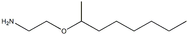 2-(octan-2-yloxy)ethan-1-amine 结构式