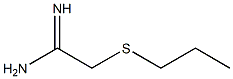 2-(propylsulfanyl)ethanimidamide 结构式