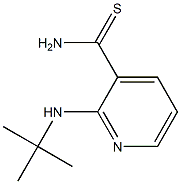2-(tert-butylamino)pyridine-3-carbothioamide 结构式
