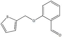 2-(thiophen-2-ylmethoxy)benzaldehyde 结构式