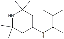 2,2,6,6-tetramethyl-N-(3-methylbutan-2-yl)piperidin-4-amine 结构式
