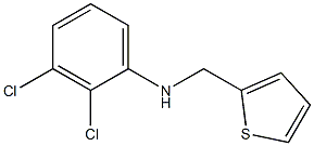 2,3-dichloro-N-(thiophen-2-ylmethyl)aniline 结构式